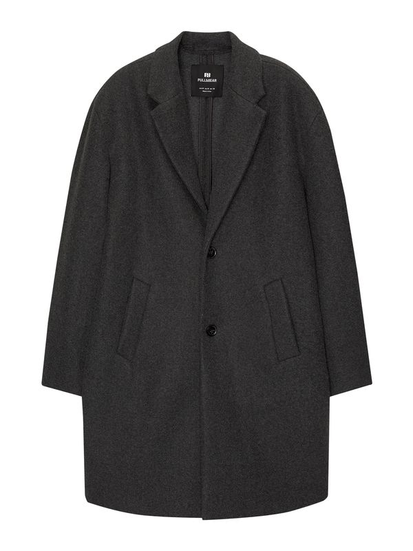 Pull&Bear Pull&Bear Prijelazni kaput  tamo siva