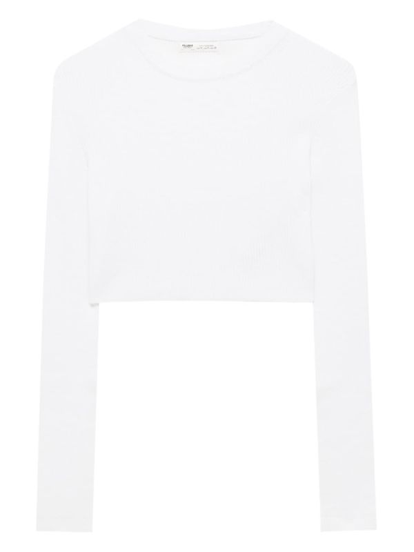 Pull&Bear Pull&Bear Pulover  bijela