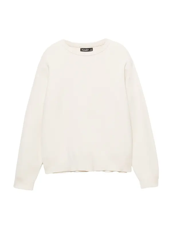 Pull&Bear Pull&Bear Pulover  bijela