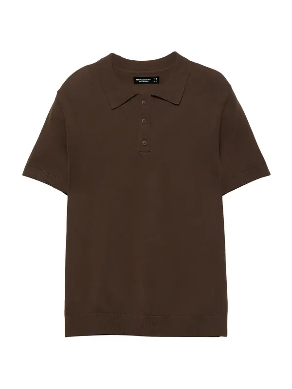 Pull&Bear Pull&Bear Pulover  čokolada