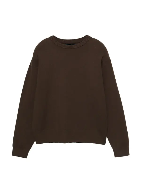 Pull&Bear Pull&Bear Pulover  čokolada