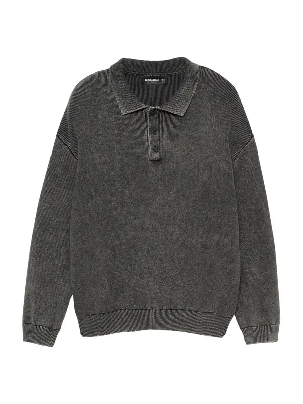 Pull&Bear Pull&Bear Pulover  crna