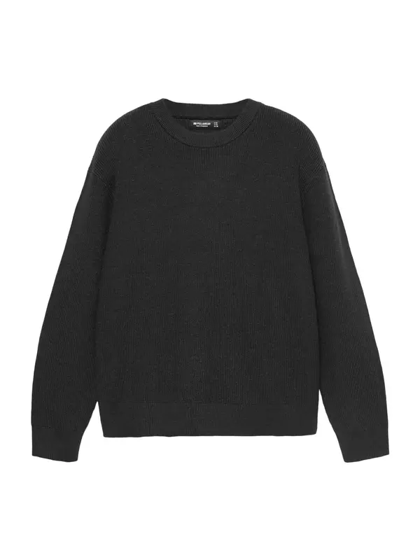 Pull&Bear Pull&Bear Pulover  crna