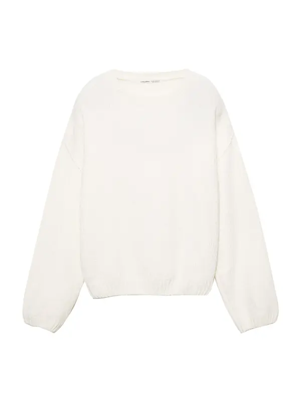 Pull&Bear Pull&Bear Pulover  ecru/prljavo bijela
