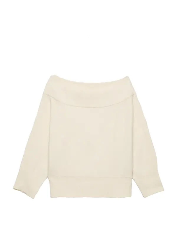 Pull&Bear Pull&Bear Pulover  ecru/prljavo bijela
