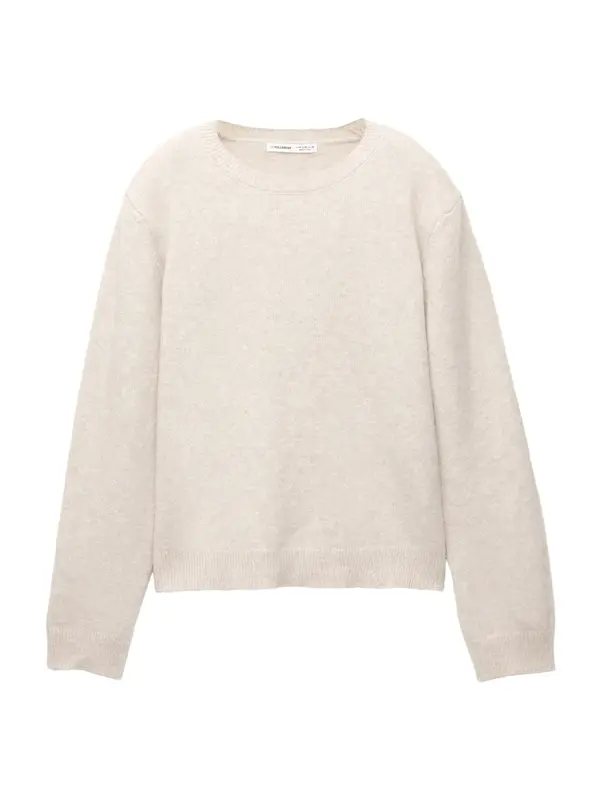 Pull&Bear Pull&Bear Pulover  ecru/prljavo bijela