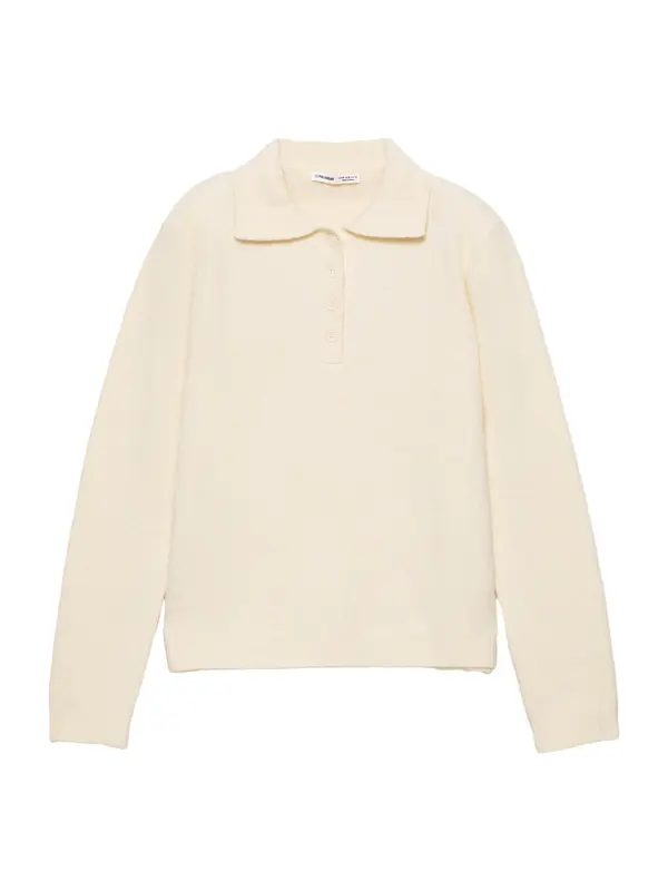 Pull&Bear Pull&Bear Pulover  ecru/prljavo bijela