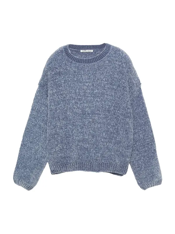 Pull&Bear Pull&Bear Pulover  golublje plava
