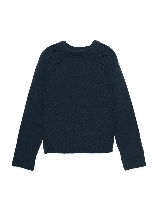 Pull&Bear Pull&Bear Pulover  mornarsko plava