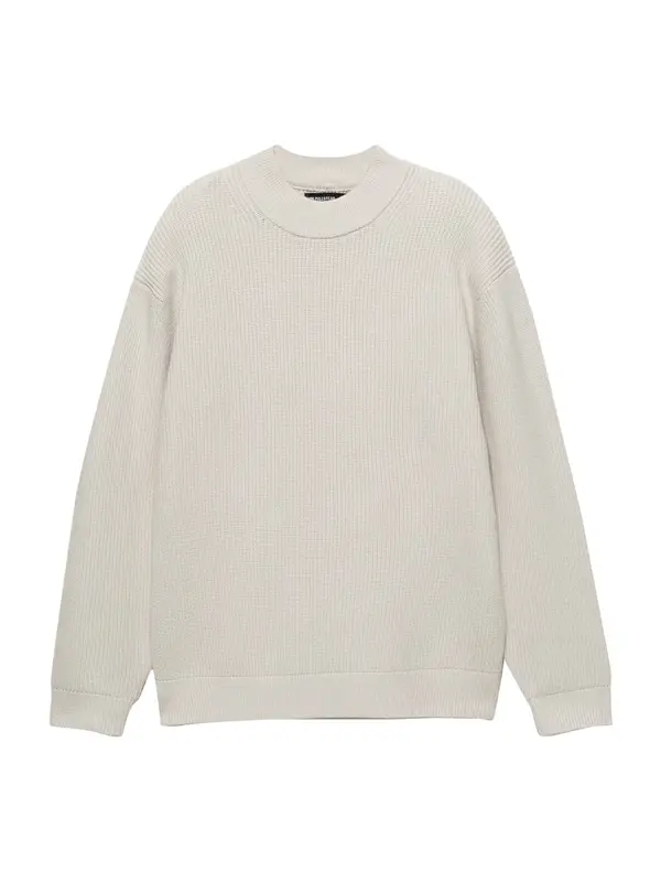 Pull&Bear Pull&Bear Pulover  prljavo bijela