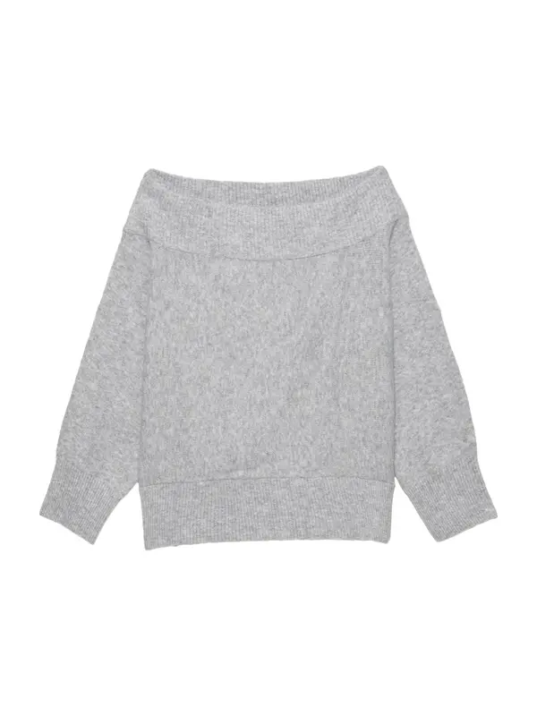 Pull&Bear Pull&Bear Pulover  siva melange