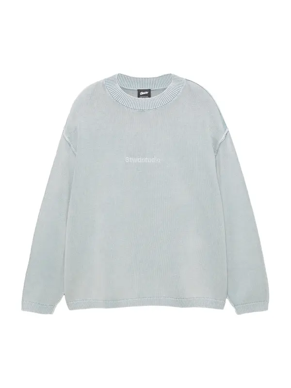 Pull&Bear Pull&Bear Pulover 'STWD'  pastelno plava
