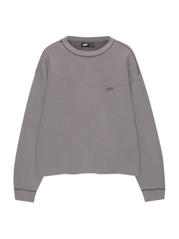 Pull&Bear Pull&Bear Pulover 'STWD'  siva