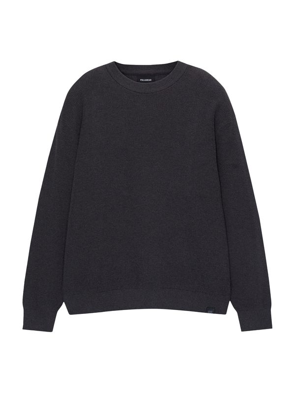 Pull&Bear Pull&Bear Pulover  tamo siva