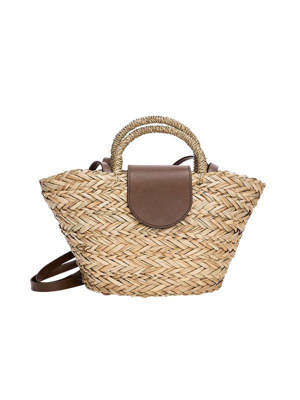 Pull&Bear Pull&Bear Ručna torbica  toplo smeđa / smeđa