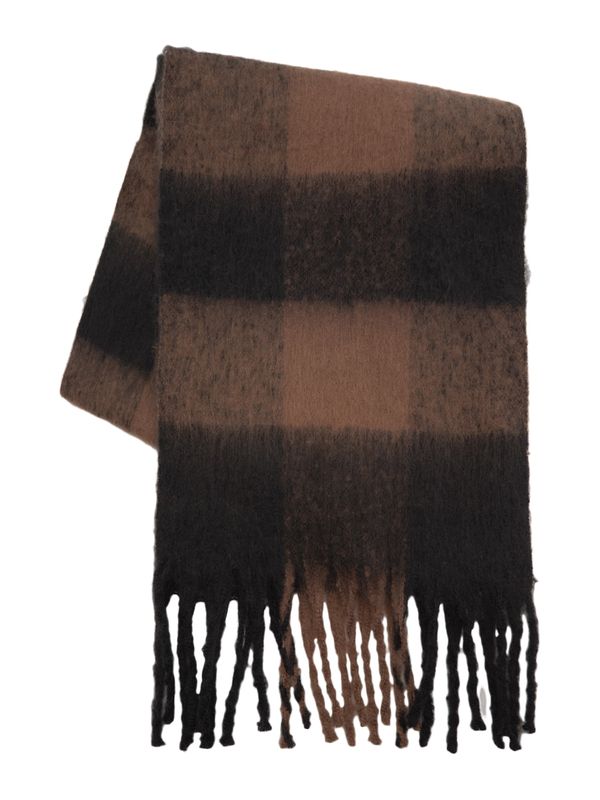 Pull&Bear Pull&Bear Šal  zeleno smeđa / tamno smeđa