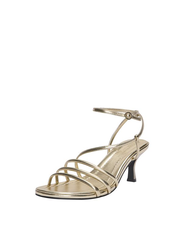 Pull&Bear Pull&Bear Sandale s remenčićima  zlatna