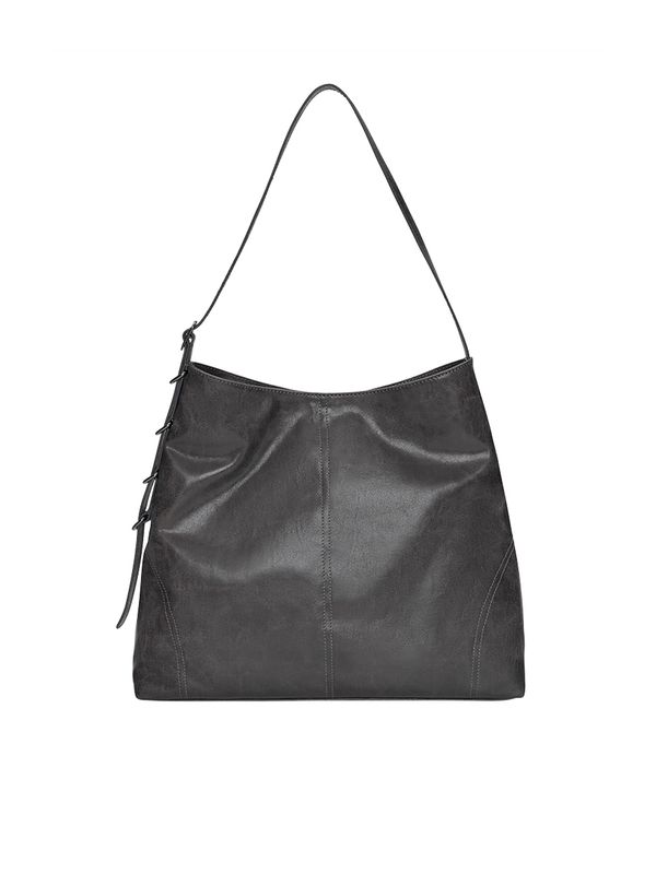 Pull&Bear Pull&Bear Shopper torba  antracit siva