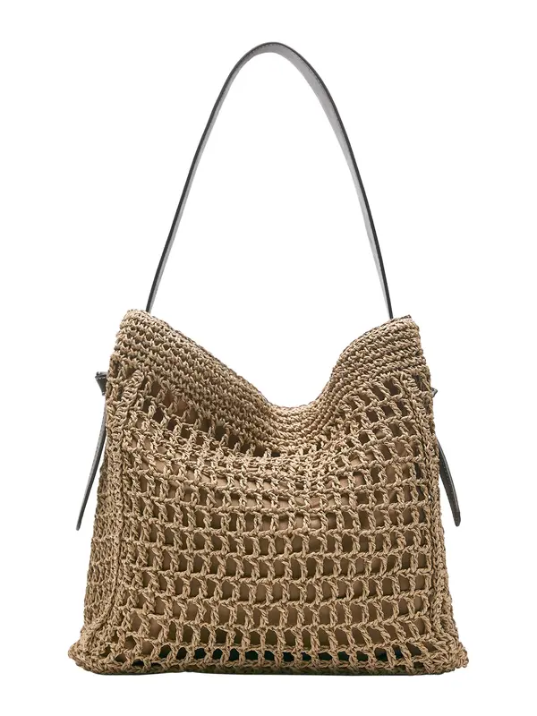 Pull&Bear Pull&Bear Shopper torba  boja devine dlake (camel)