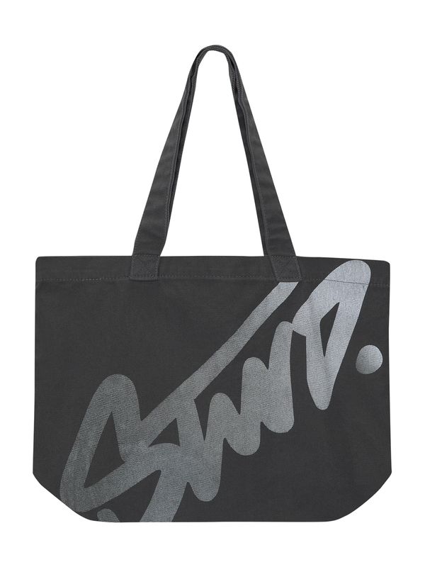 Pull&Bear Pull&Bear Shopper torba  siva / crna
