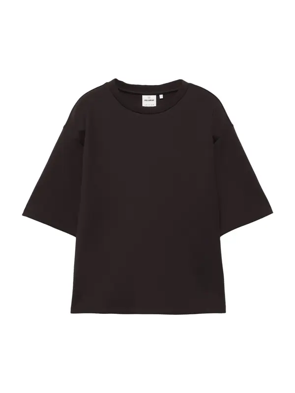 Pull&Bear Pull&Bear Široka majica  antracit siva