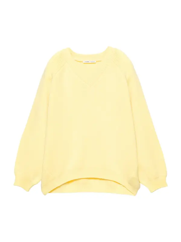 Pull&Bear Pull&Bear Široki pulover  žuta