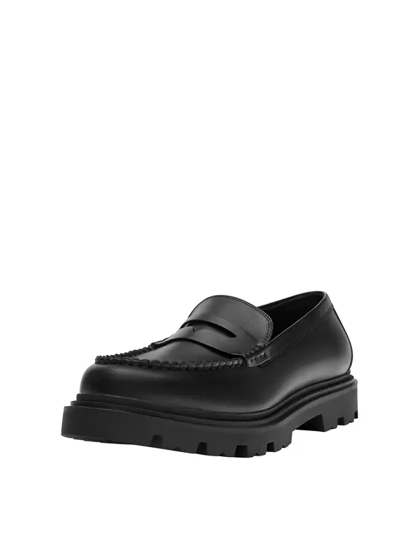 Pull&Bear Pull&Bear Slip On cipele  crna