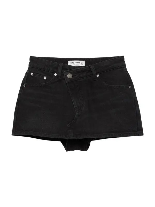 Pull&Bear Pull&Bear Suknja  crni traper
