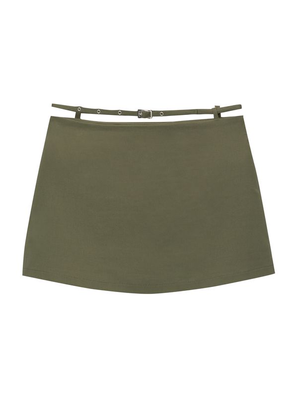 Pull&Bear Pull&Bear Suknja  maslinasta