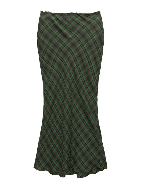 Pull&Bear Pull&Bear Suknja  mornarsko plava / tamno smeđa / maslinasta / menta