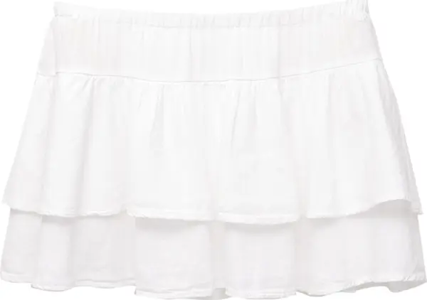Pull&Bear Pull&Bear Suknja 'PACIFIC'  bijela