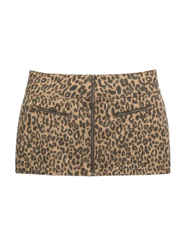 Pull&Bear Pull&Bear Suknja  smeđa / cappuccino / antracit siva