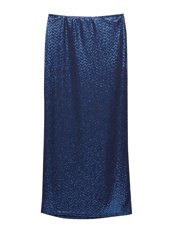 Pull&Bear Pull&Bear Suknja  tamno plava
