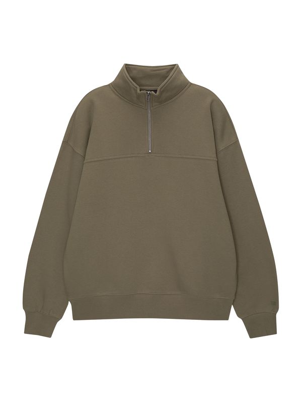 Pull&Bear Pull&Bear Sweater majica  kaki