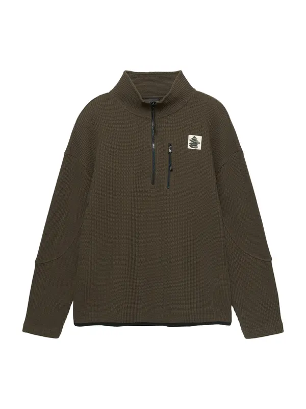 Pull&Bear Pull&Bear Sweater majica  maslinasta