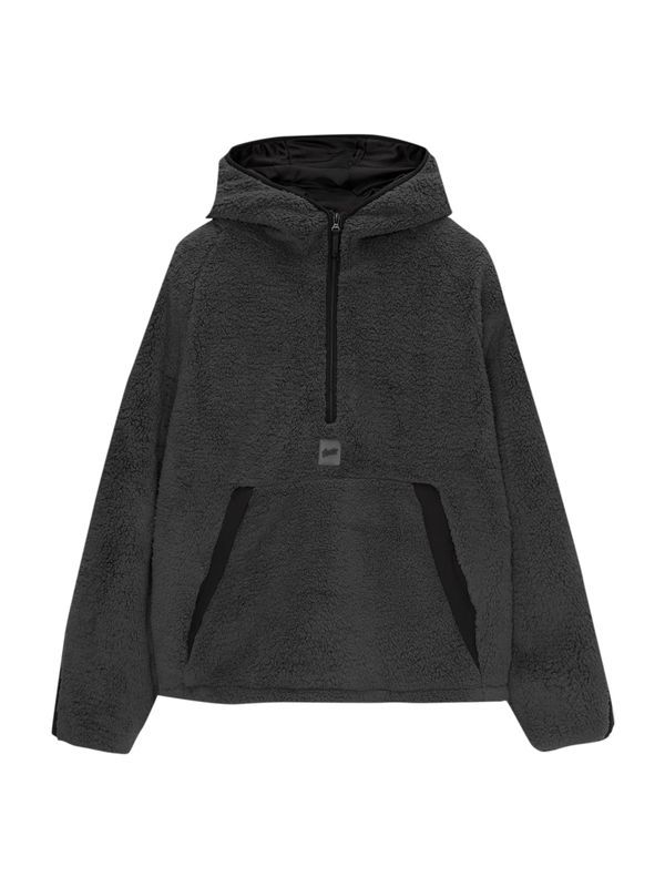 Pull&Bear Pull&Bear Sweater majica  mornarsko plava / crna