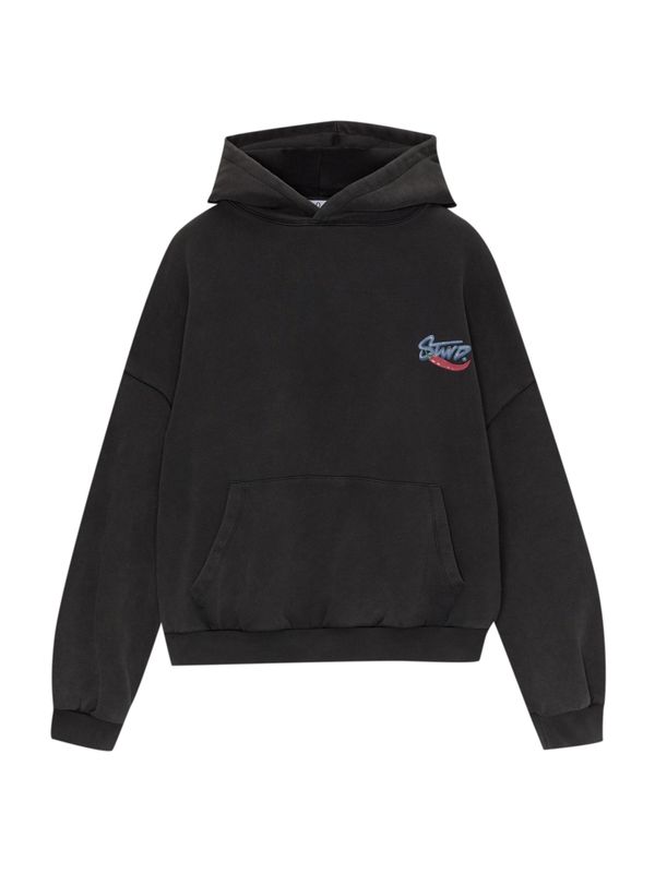 Pull&Bear Pull&Bear Sweater majica  opal / antracit siva / zelena / trešnja crvena