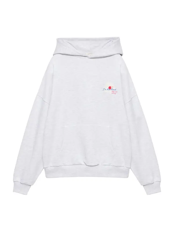 Pull&Bear Pull&Bear Sweater majica 'PACIFIC'  svijetlosiva