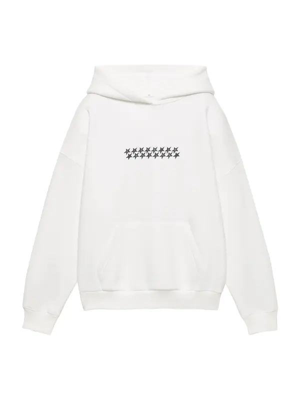 Pull&Bear Pull&Bear Sweater majica 'PACIFIC'  svijetlosiva / tamo siva / crna / bijela