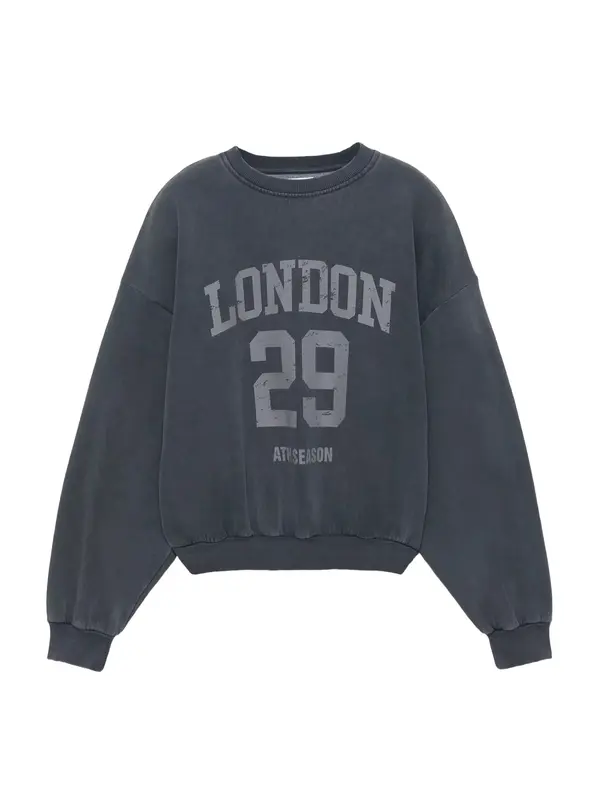 Pull&Bear Pull&Bear Sweater majica  siva / crna