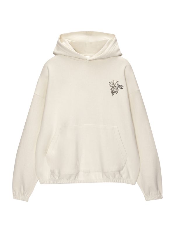 Pull&Bear Pull&Bear Sweater majica  siva / tamo siva / bijela