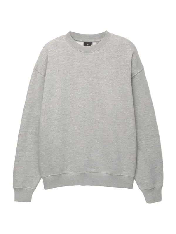 Pull&Bear Pull&Bear Sweater majica  svijetlosiva