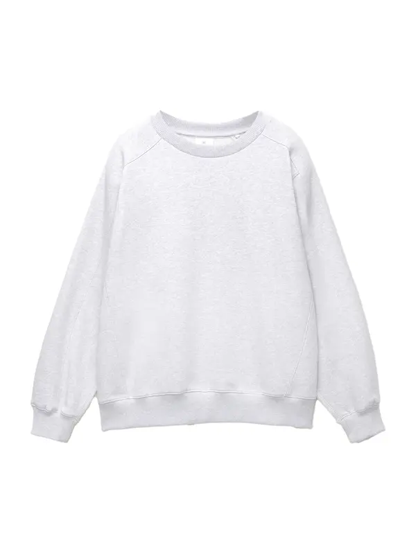 Pull&Bear Pull&Bear Sweater majica  svijetlosiva