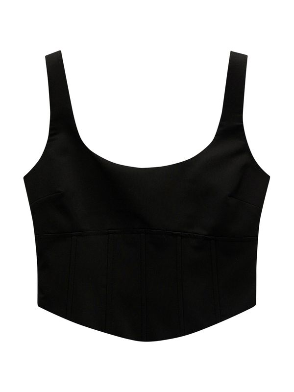 Pull&Bear Pull&Bear Top  crna