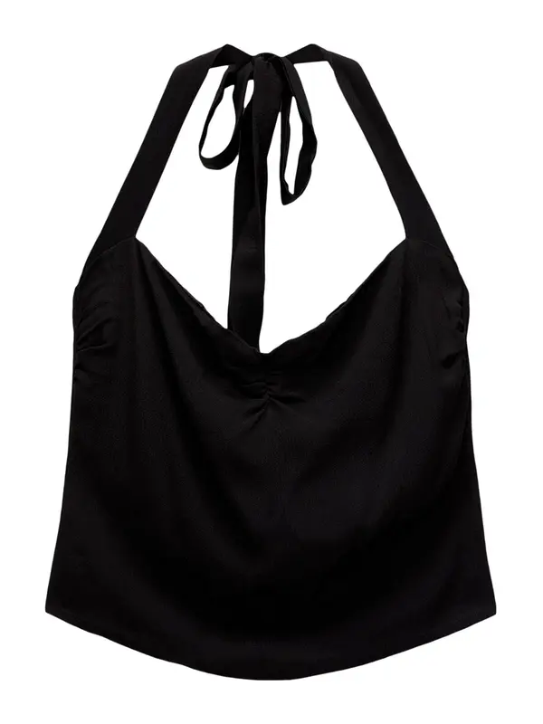 Pull&Bear Pull&Bear Top  crna