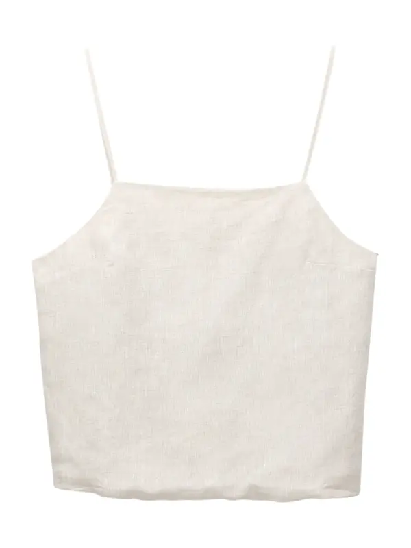 Pull&Bear Pull&Bear Top  ecru/prljavo bijela