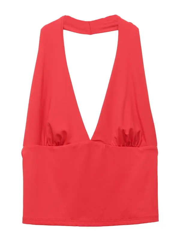 Pull&Bear Pull&Bear Top  krvavo crvena