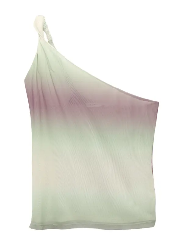 Pull&Bear Pull&Bear Top  pastelno zelena / ljubičasta / prljavo bijela