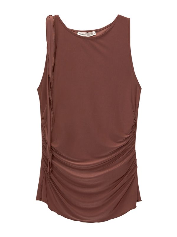 Pull&Bear Pull&Bear Top  smeđa