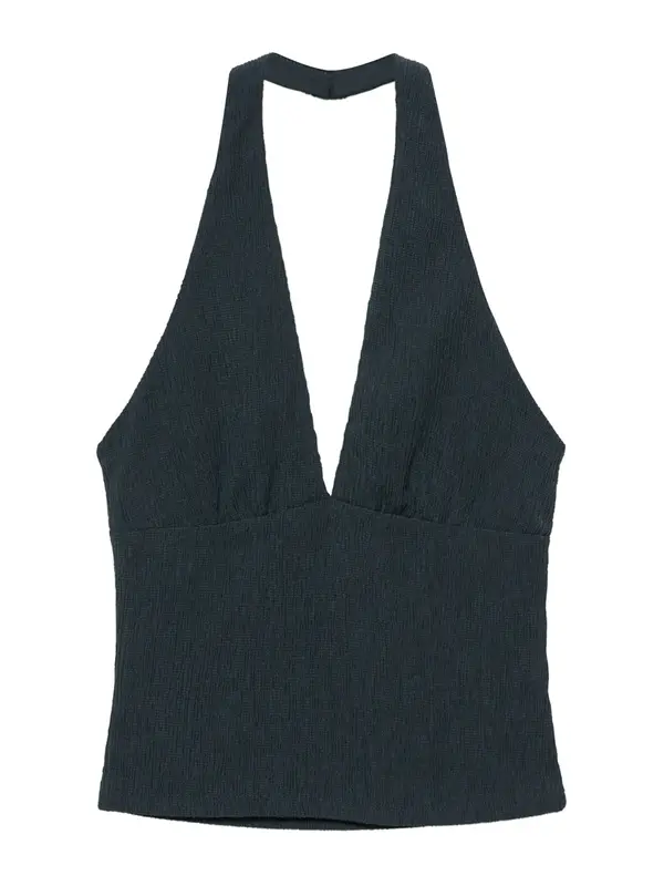Pull&Bear Pull&Bear Top  tamno zelena